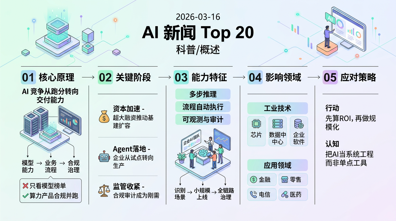 2026-03-16 AI 日报信息图