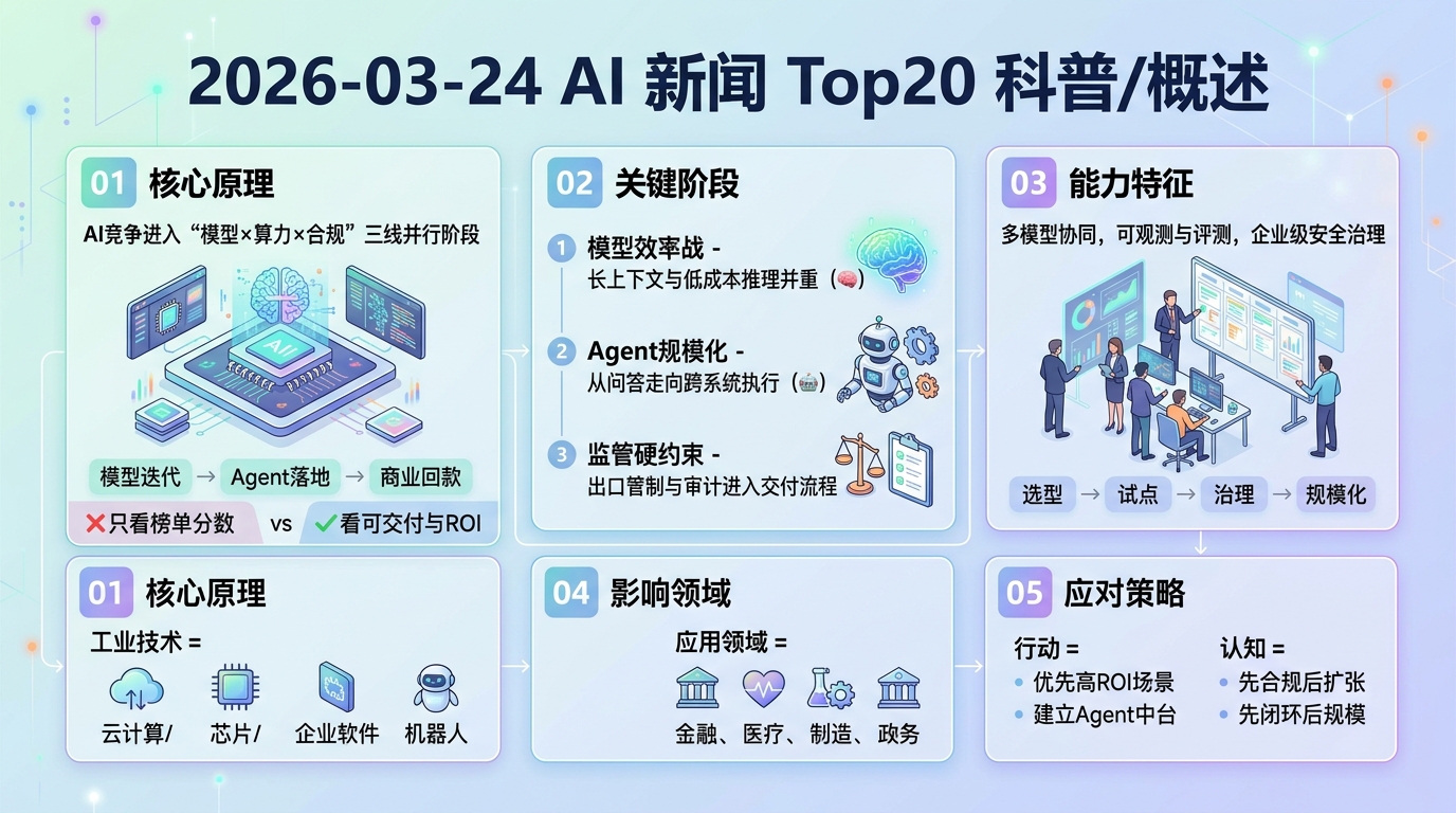 2026-03-24 AI 新闻信息图