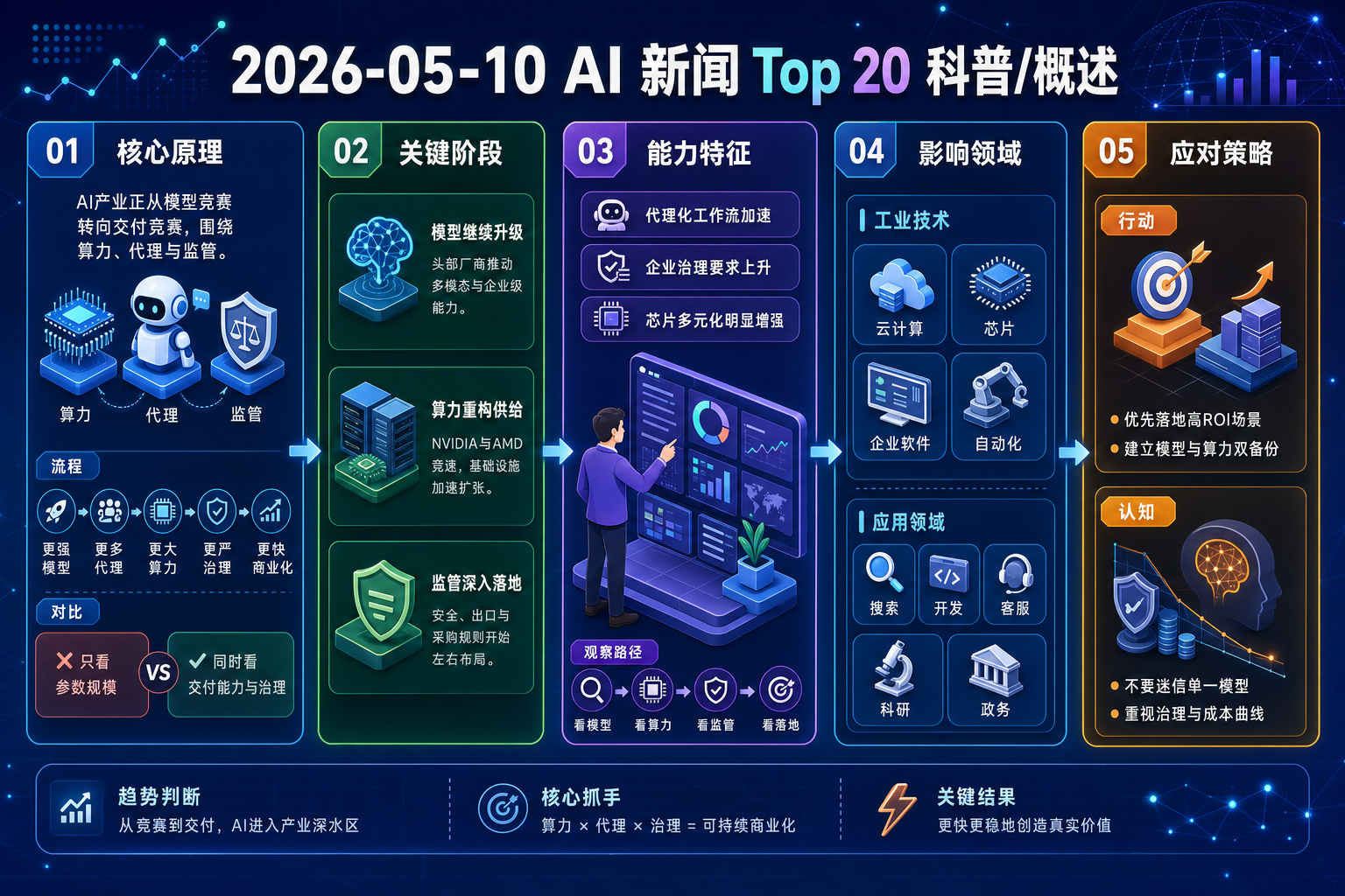2026-05-10 AI 新闻 Top 20 信息图