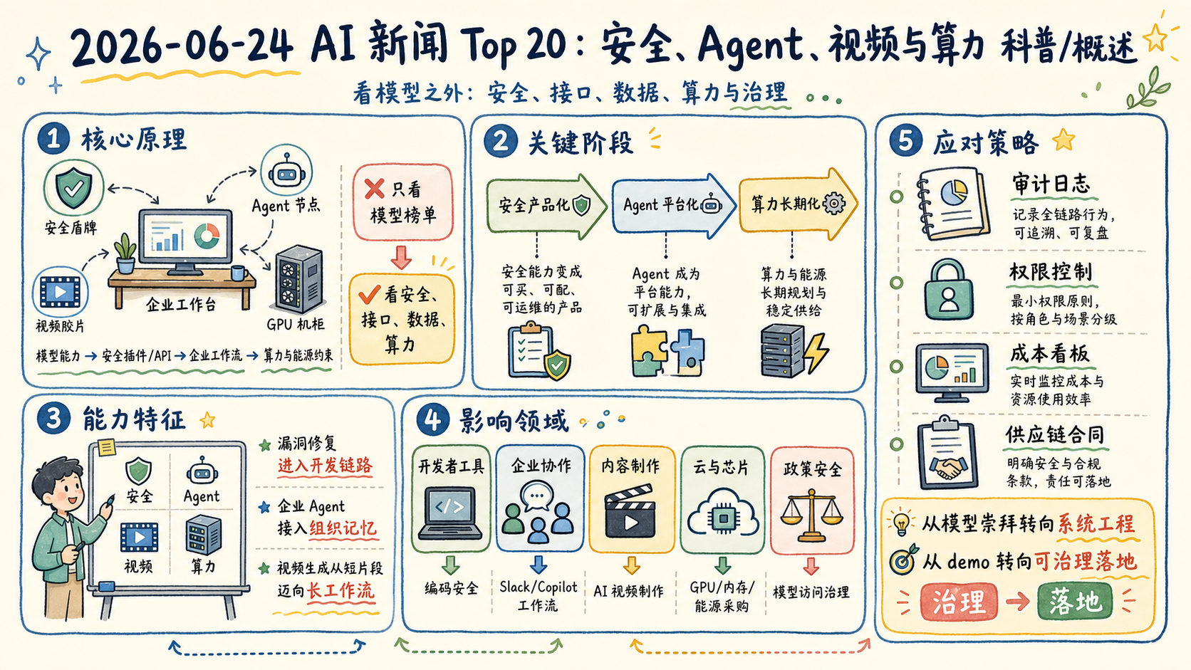 2026-06-24 AI 新闻信息图