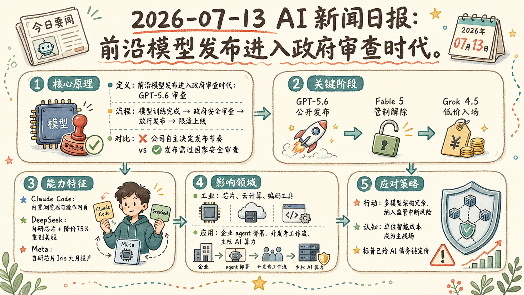 2026-07-13 AI 新闻信息图