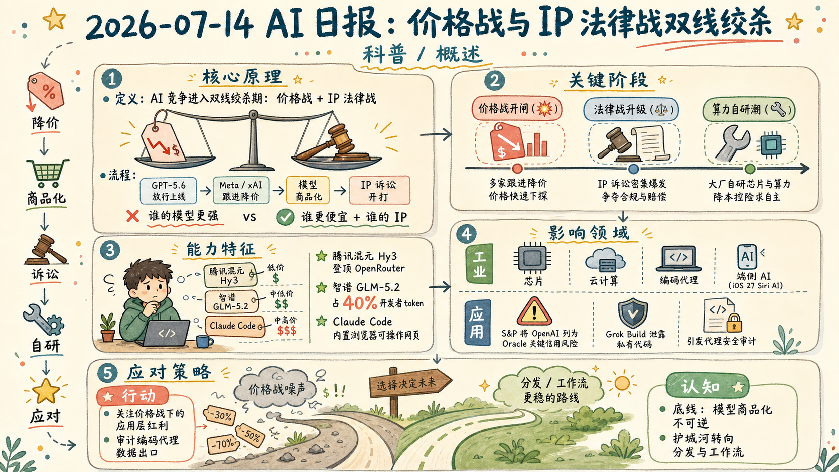 2026-07-14 AI 新闻信息图